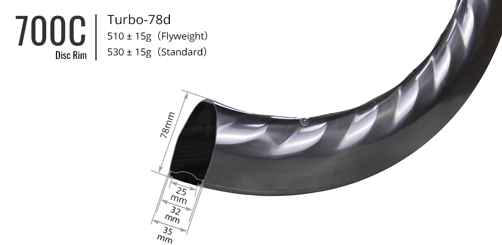 Turbo 78 disc brake aero road racing tt tri bike carbon rim tubeless compatibletwo 20260630113154 51327a